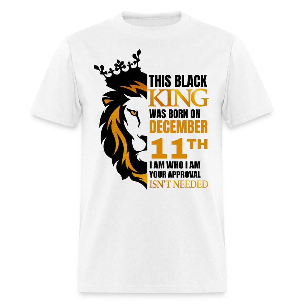 11TH DECEMBER BLACK KING SHIRT - white