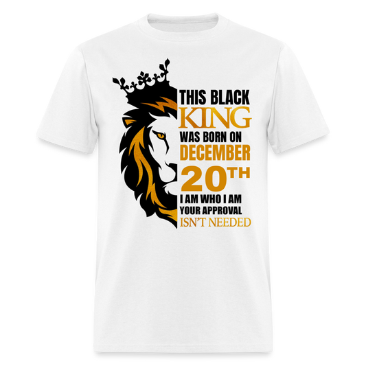 20TH DECEMBER BLACK KING SHIRT - white