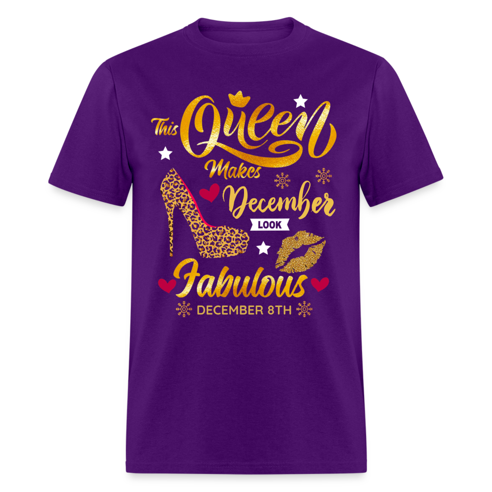 QUEEN FAB 8TH DECEMBER SHIRT - purple