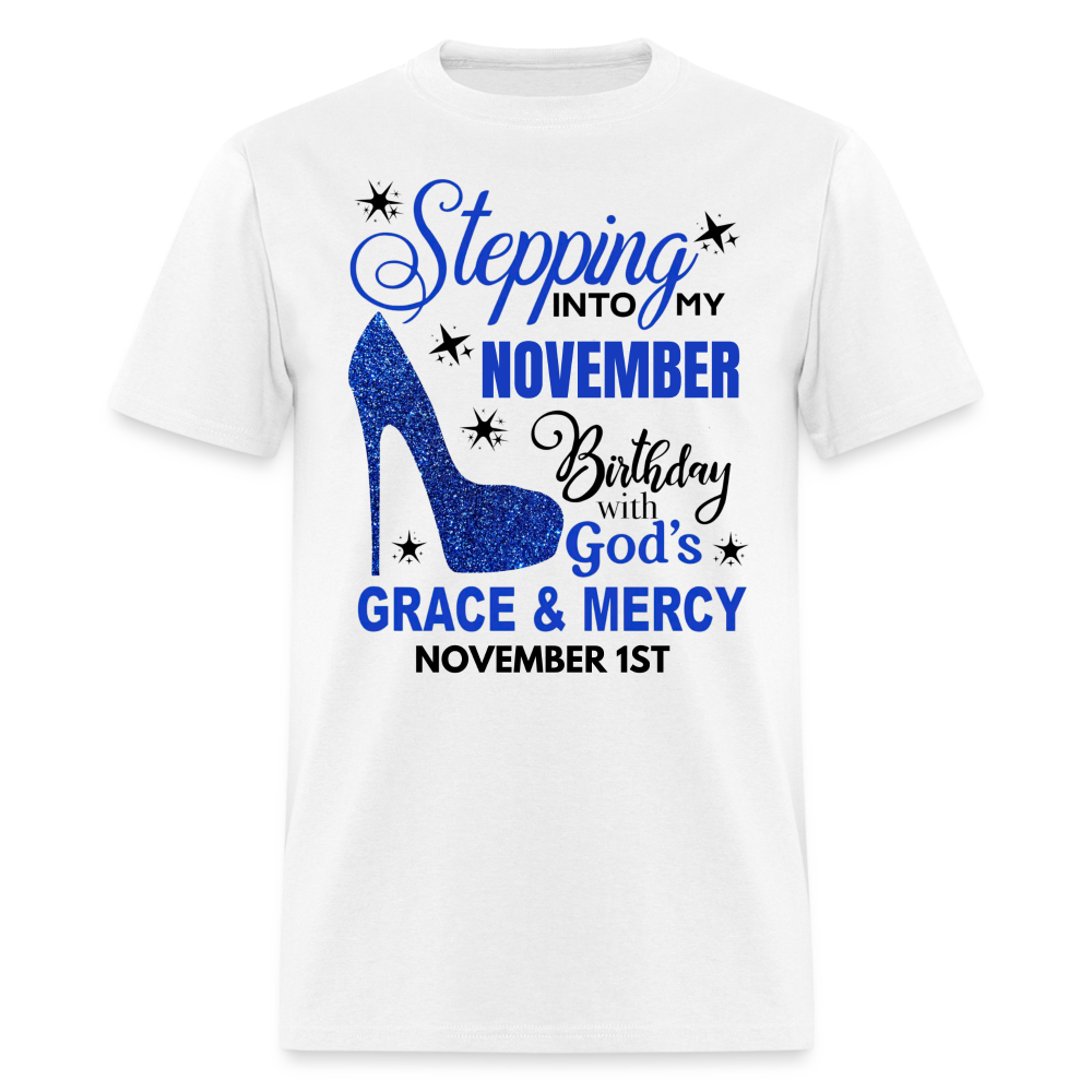 1ST NOVEMBER GRACE SHIRT - white