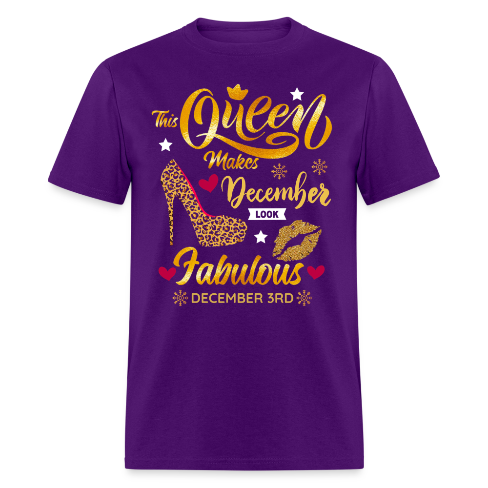 QUEEN FAB 3RD DECEMBER SHIRT - purple