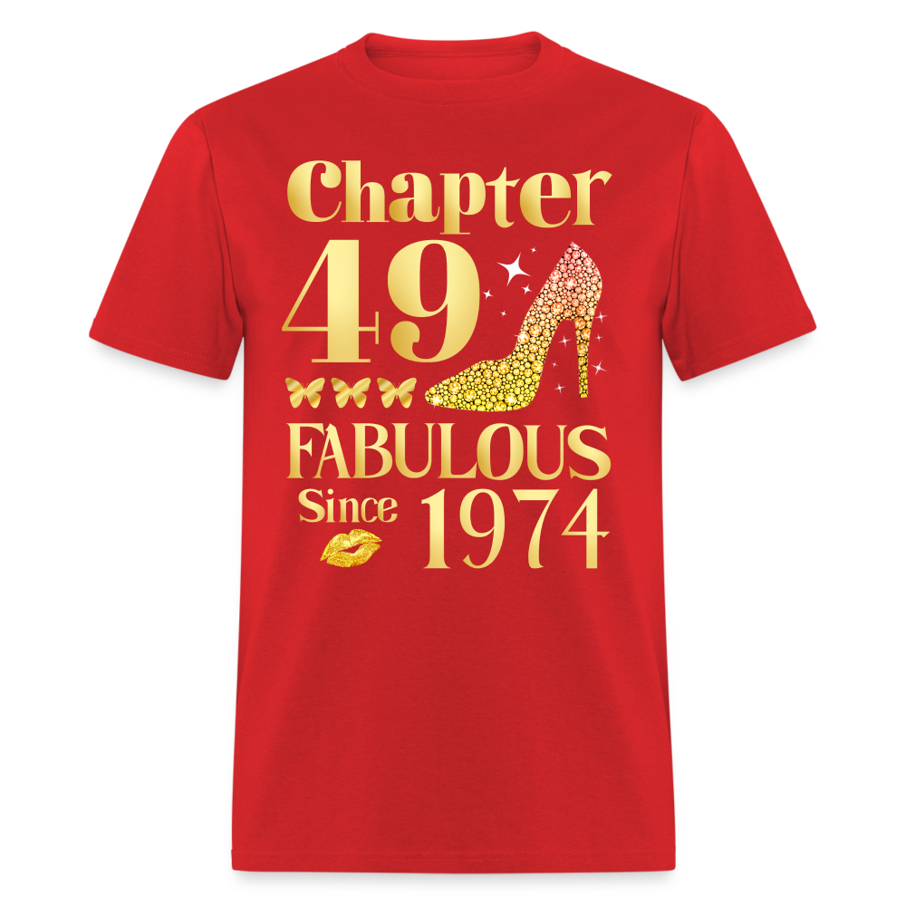 CHAPTER 49-1974 SHIRT - red