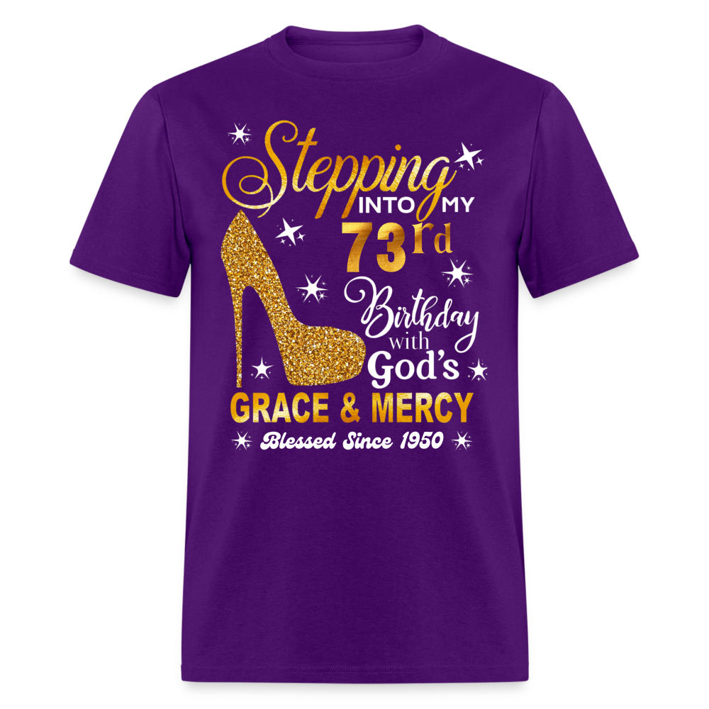 STEP 73 BLESSED 1950 SHIRT - purple