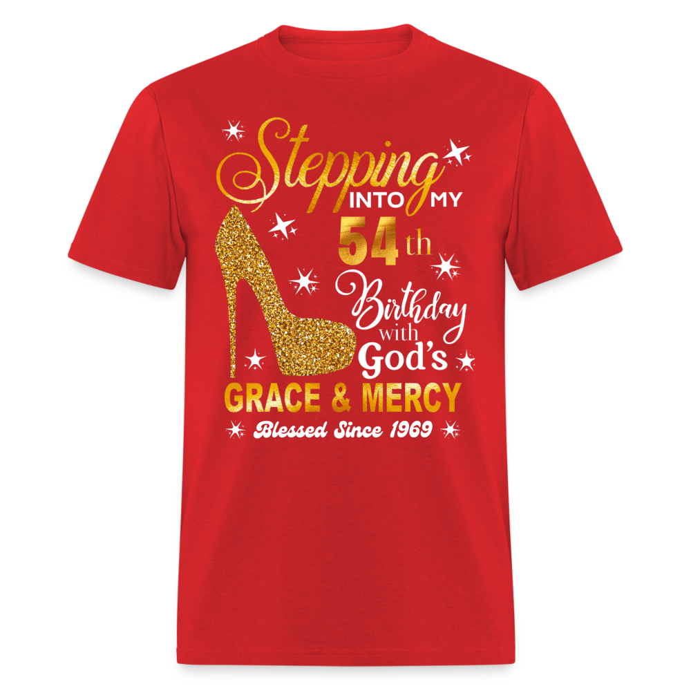 STEP 54 GRACE 1969 SHIRT - red