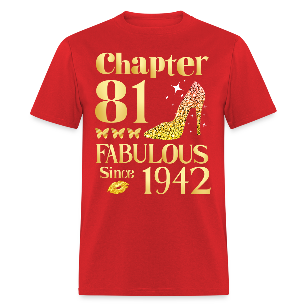 CHAPTER 81-1942 SHIRT - red