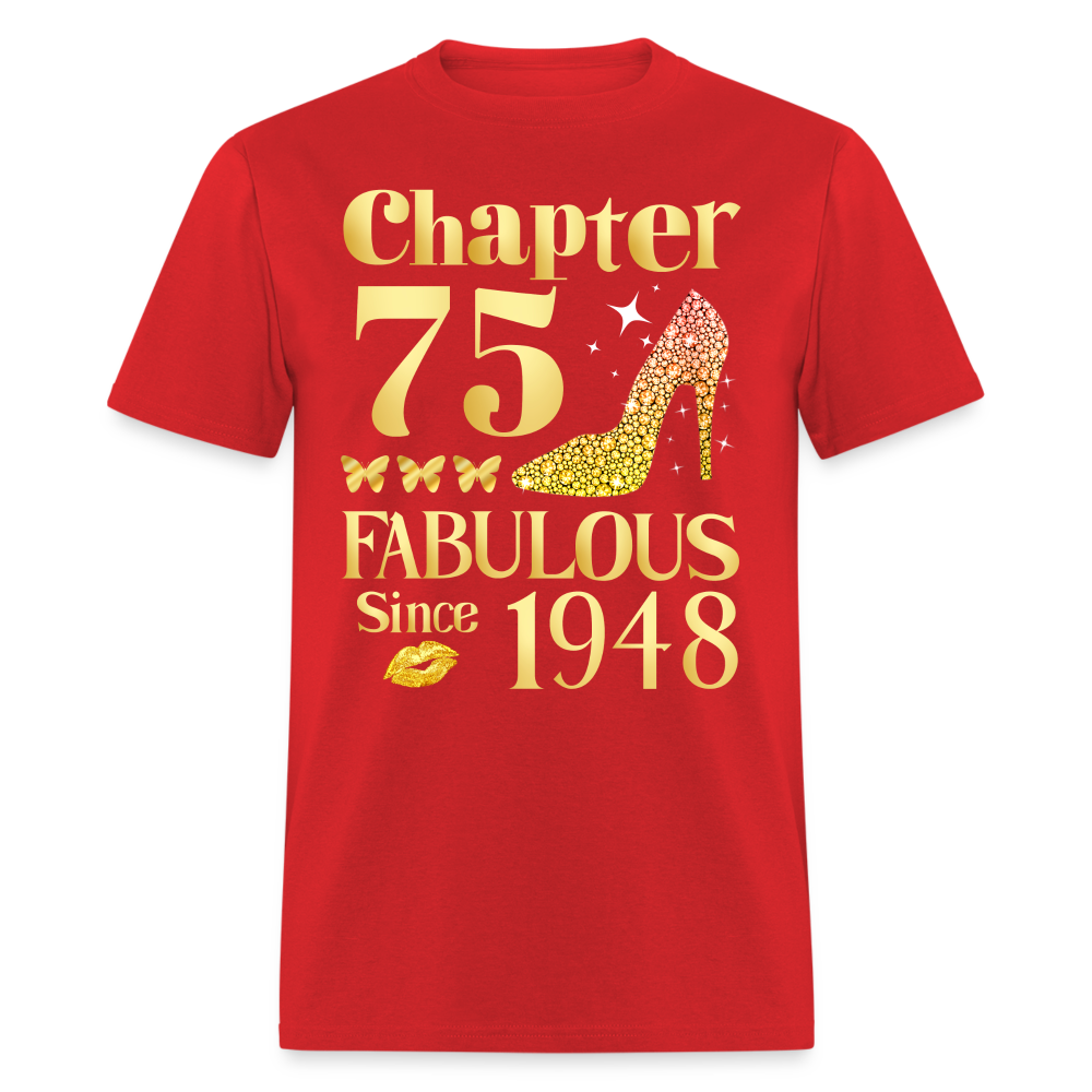 CHAPTER 75-1948 SHIRT - red