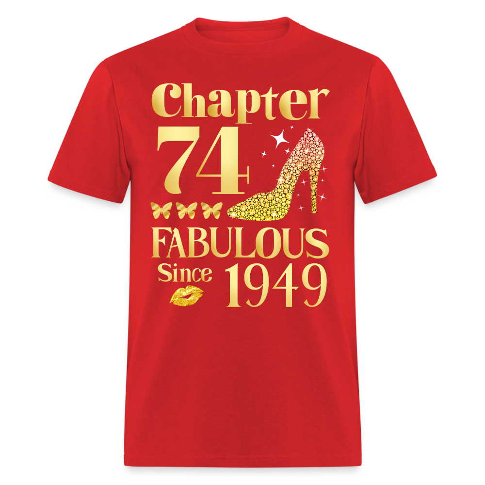 CHAPTER 74-1949 SHIRT - red