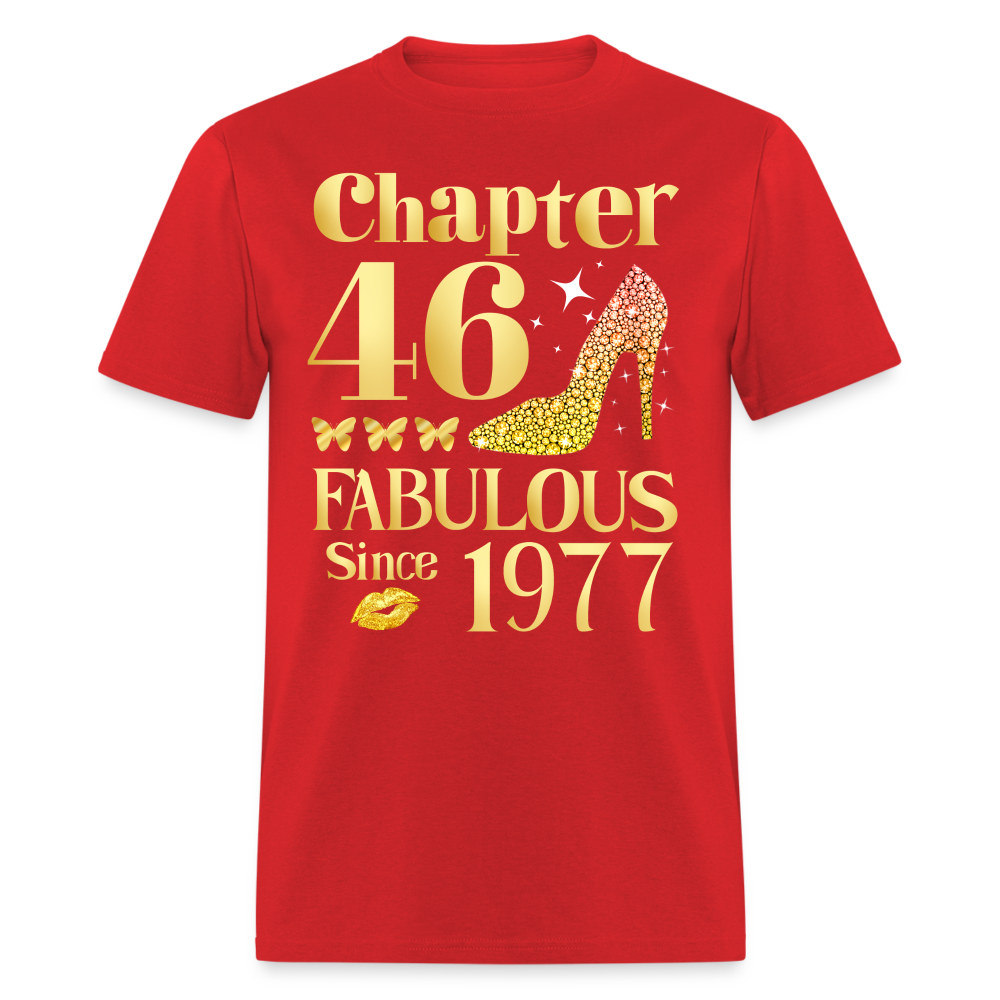 CHAPTER 46-1977 SHIRT - red