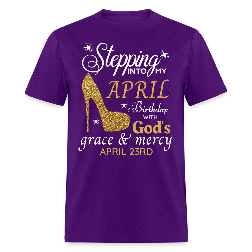 APRIL 23RD GRACE SHIRT - purple