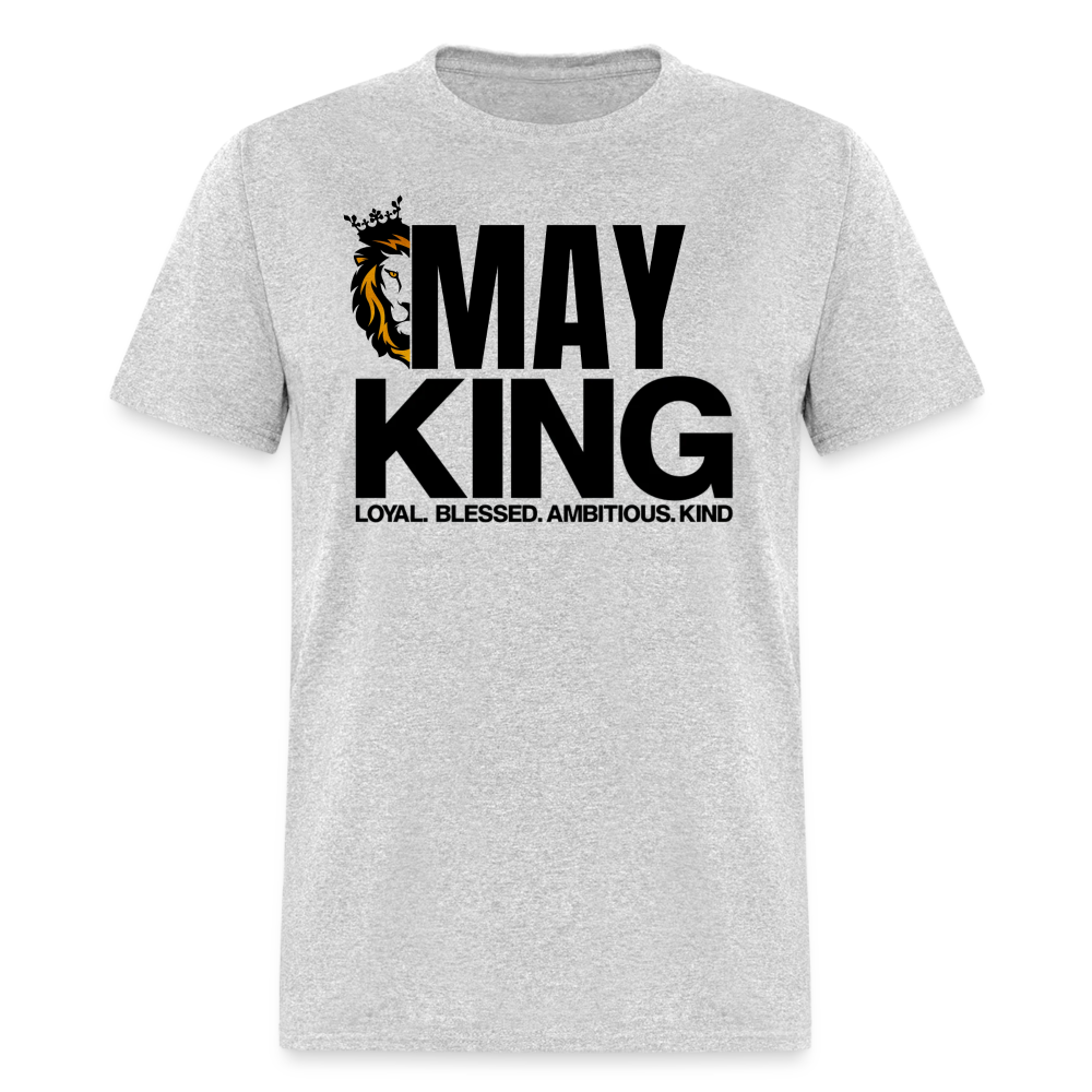 MAY KING SHIRT - heather gray