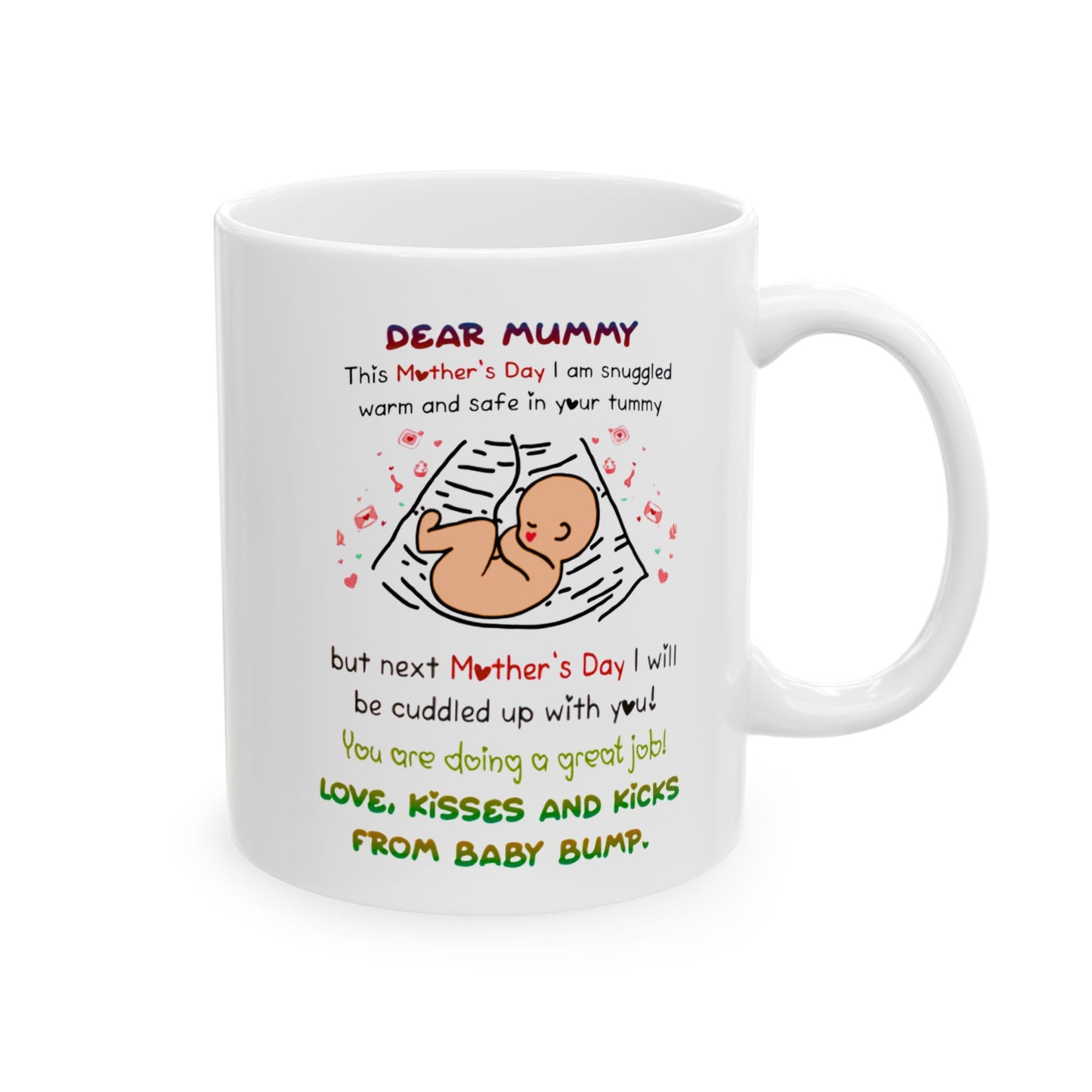 Funny Ceramic Mug for Mom - Perfect Gift for Mother's Day