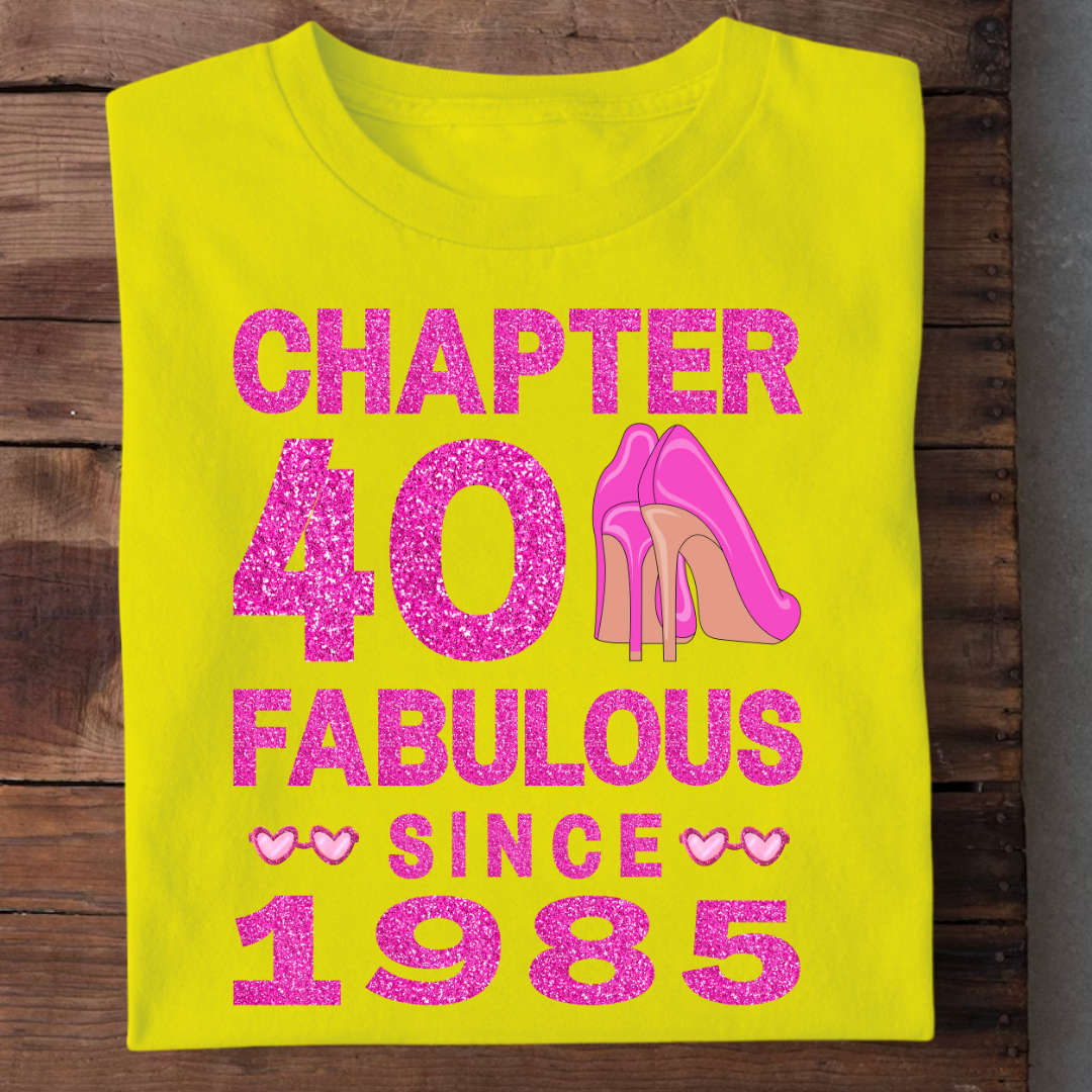 CHAPTER 40 FABULOUS SINCE 1985