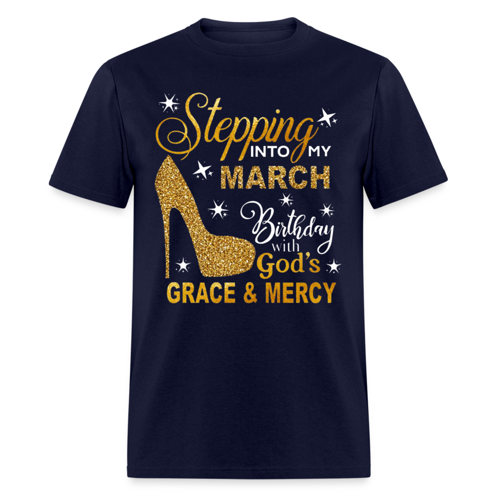 MARCH BIRTHDAY GODS GRACE - navy