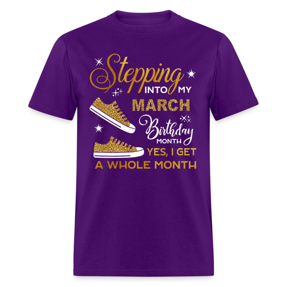 MARCH BIRTHDAY WHOLE MONTH - purple