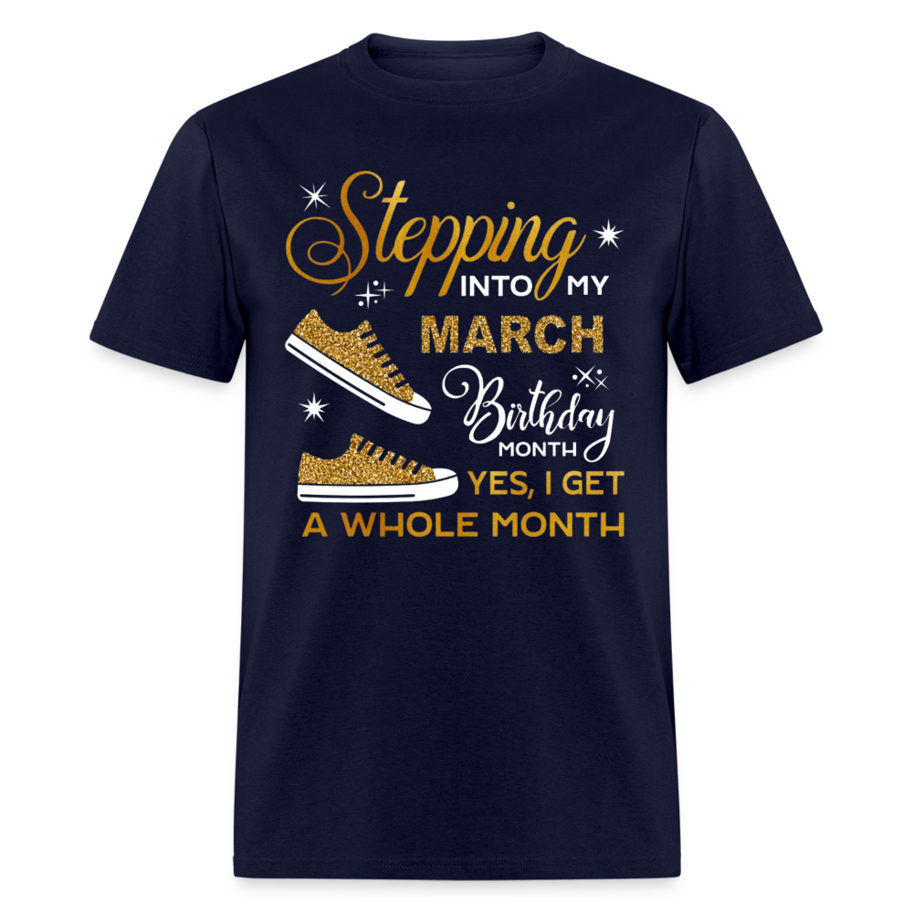 MARCH BIRTHDAY WHOLE MONTH - navy