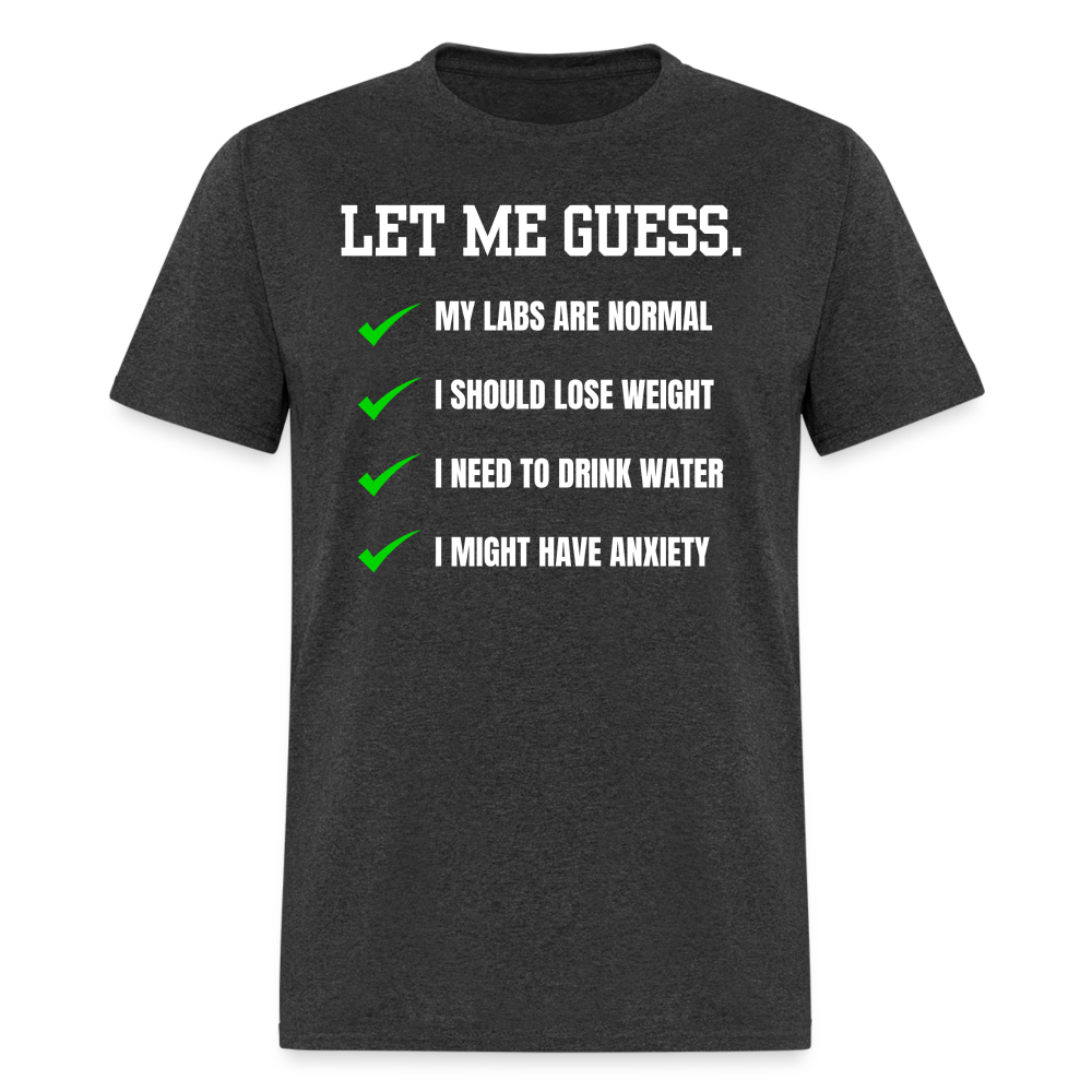 LET ME GUESS - heather black