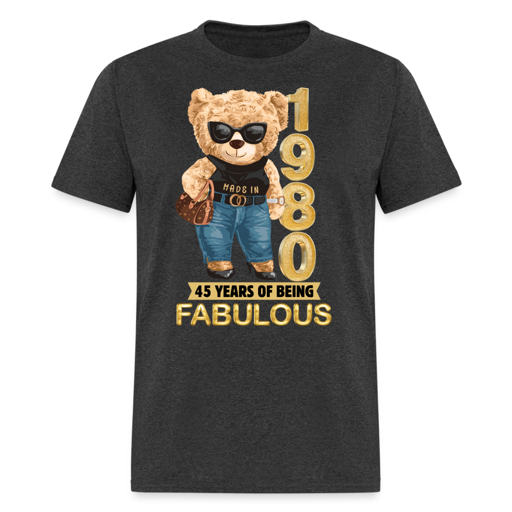 45-1980 YEARS OF BEING FABULOUS - heather black