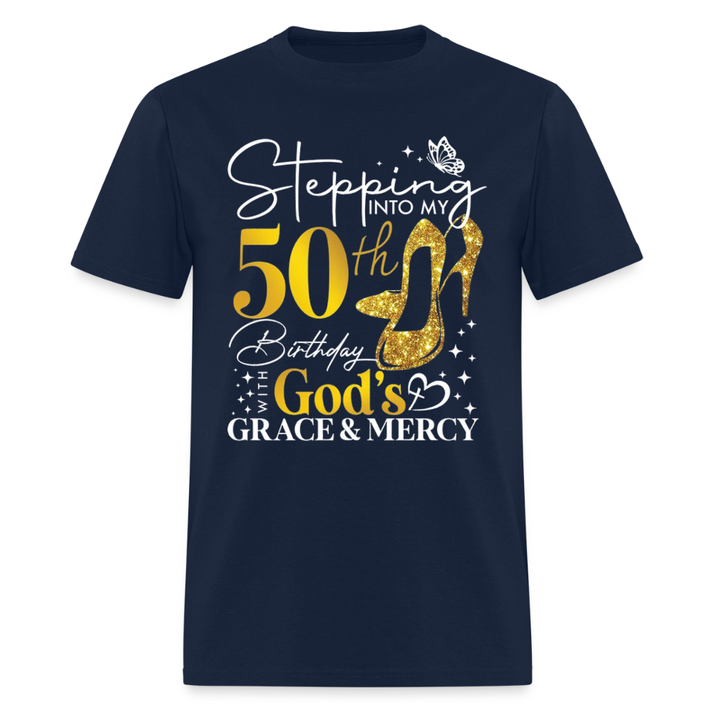 50TH GRACE MERCY SHIRT - navy