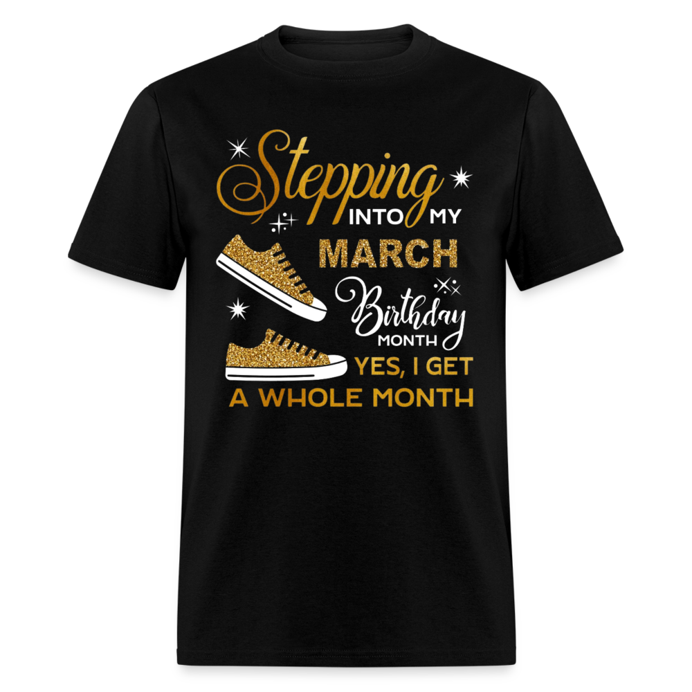 MARCH BIRTHDAY WHOLE MONTH - black