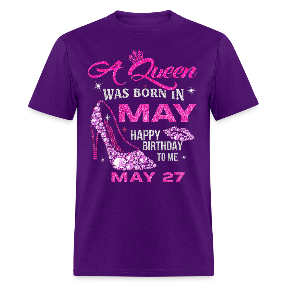 27TH MAY QUEEN - purple