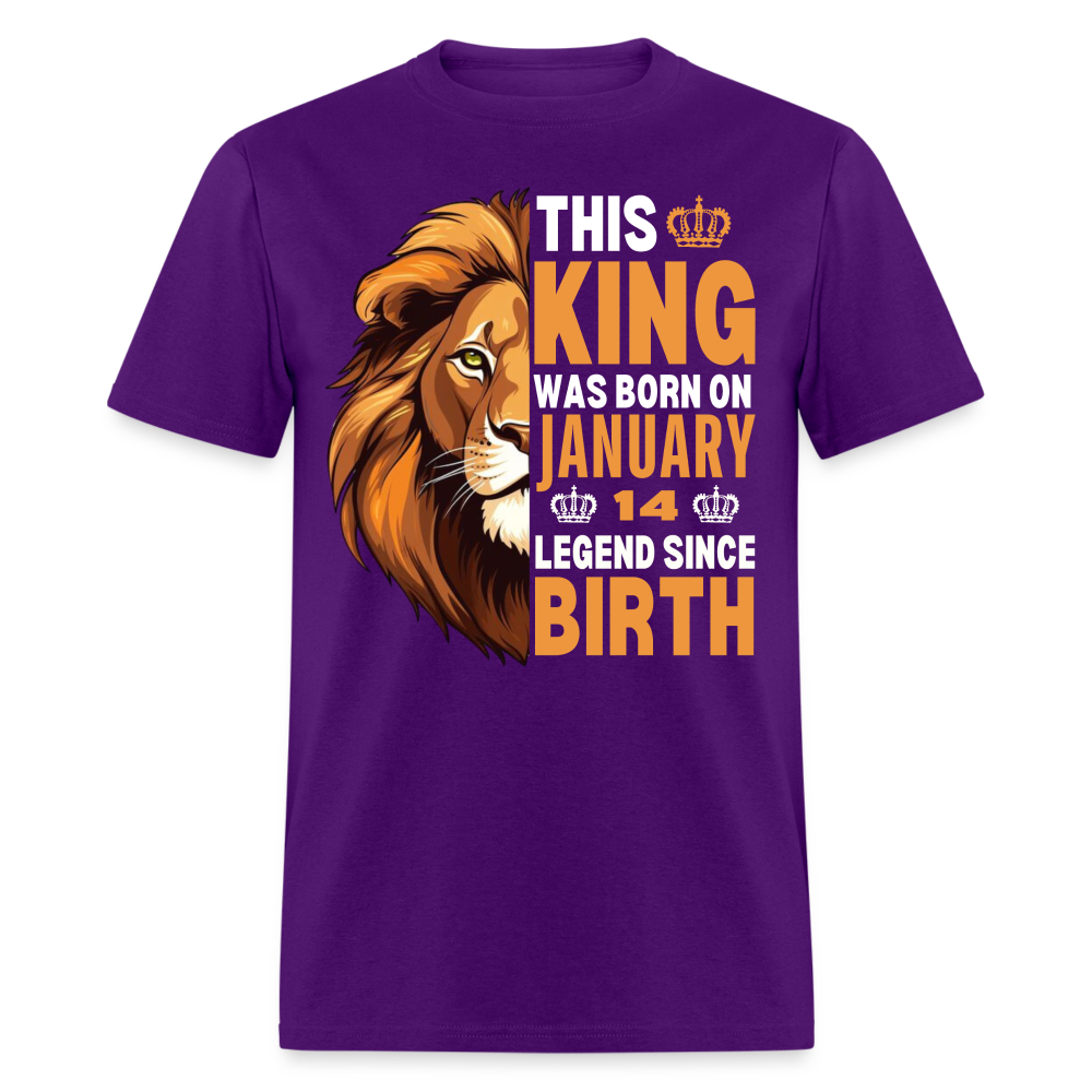 14TH JANUARY KING LEGEND - purple