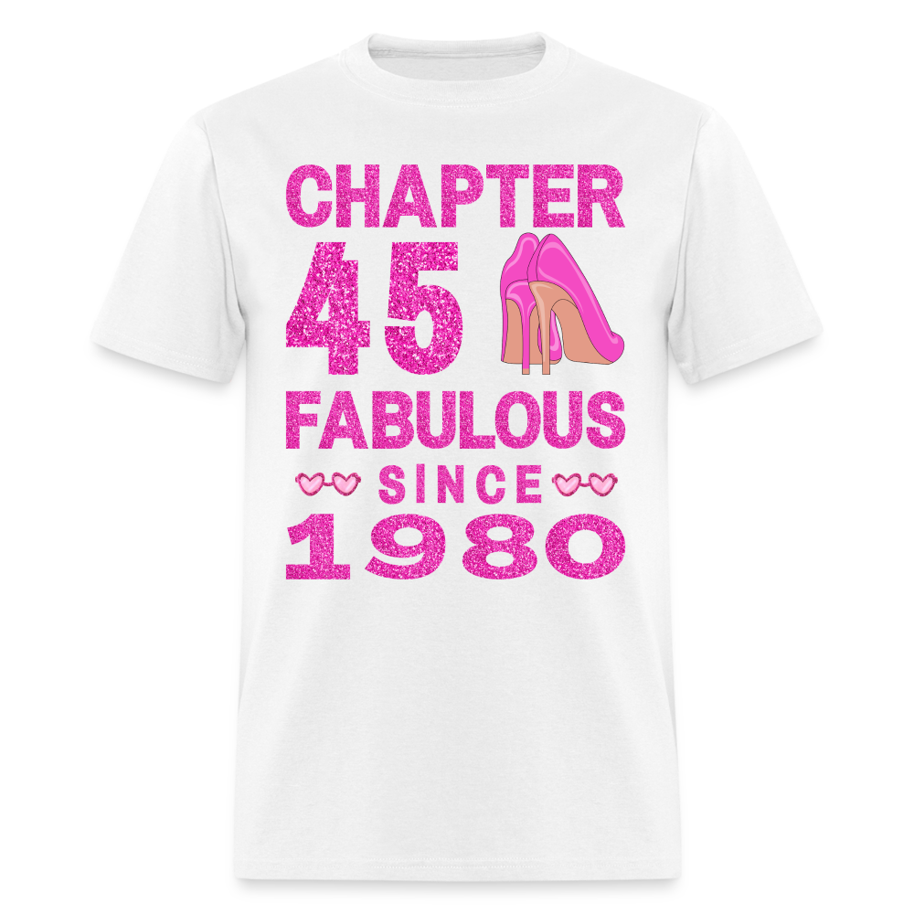 CHAPTER 45 FABULOUS SINCE 1980 - white