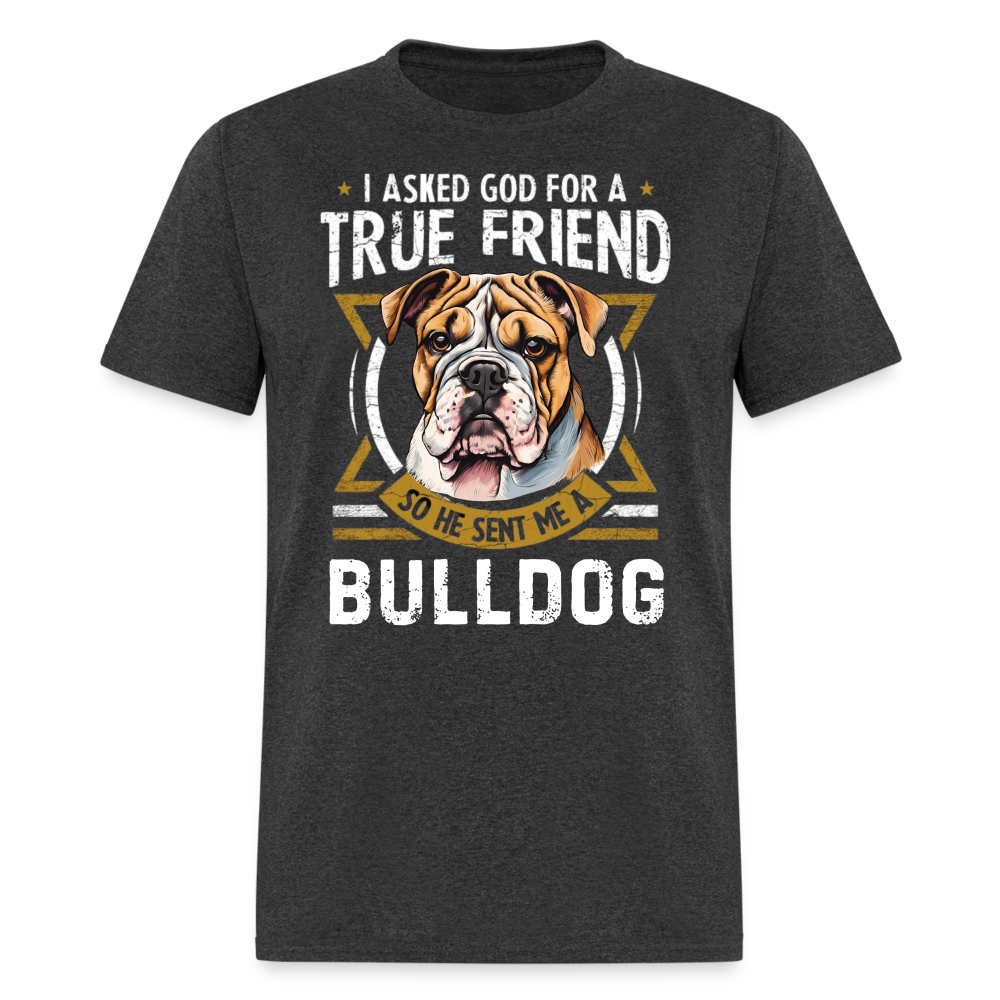TRUE FRIEND BULLDOG - heather black