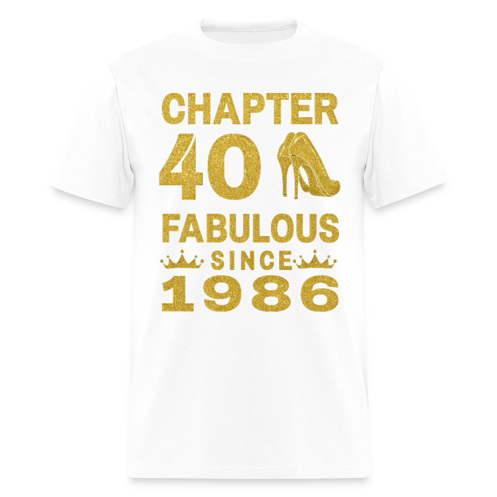 CHAPTER 40 FAB SINCE 1986 QI - white