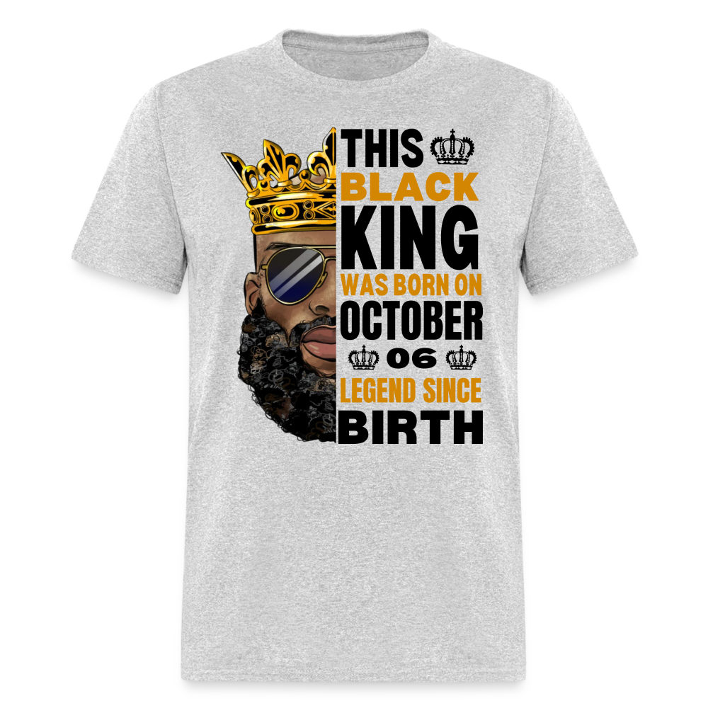 06TH OCTOBER KING LEGEND - heather gray