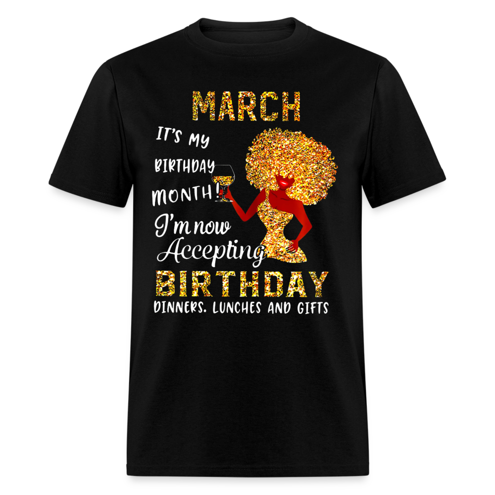MARCH BIRTHDAY GIFTS - black