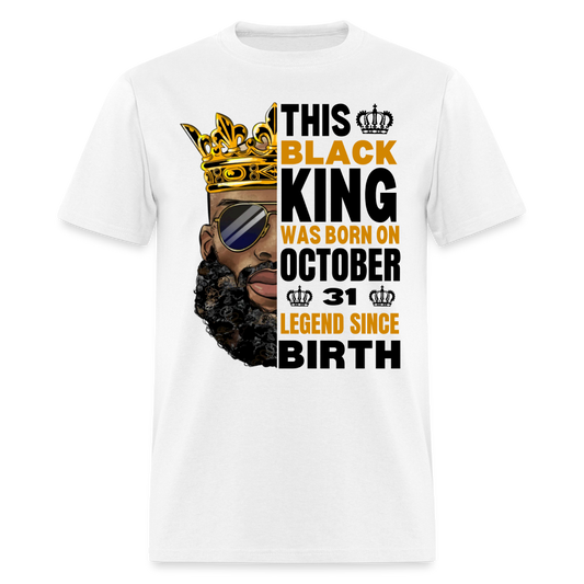 31ST OCTOBER KING LEGEND - white