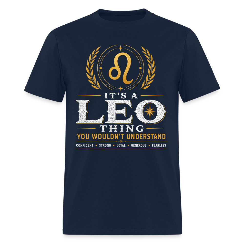IT'S A LEO THING - navy