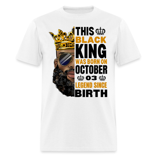 03RD OCTOBER KING LEGEND - white