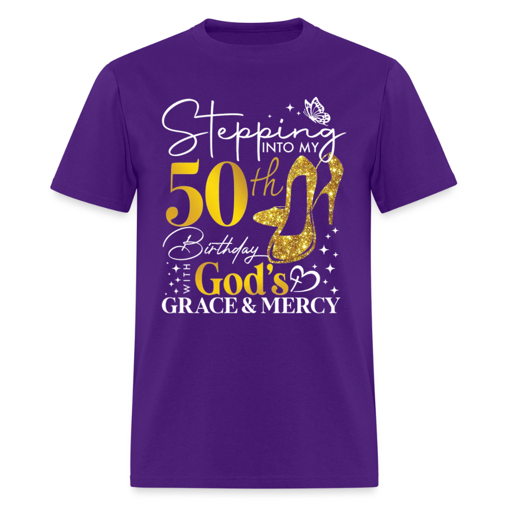50TH GRACE MERCY SHIRT - purple