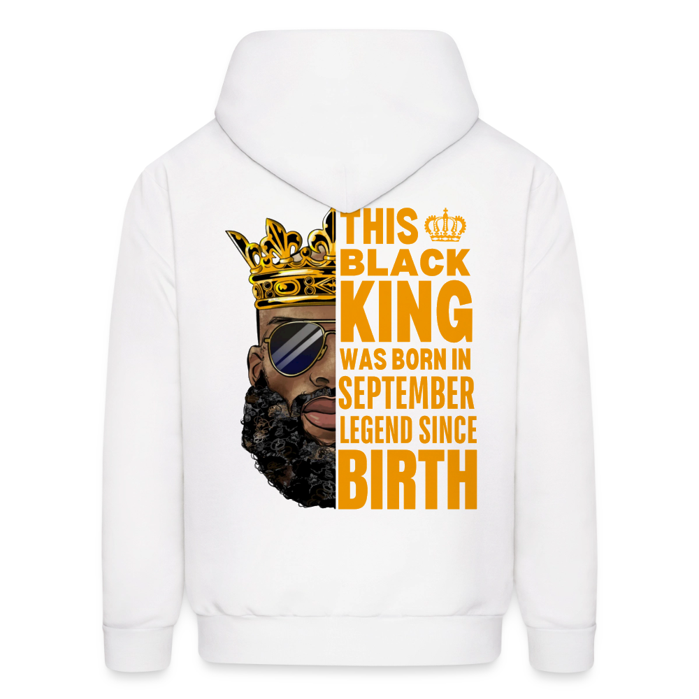SEPTEMBER KING LEGEND HOODIE - white