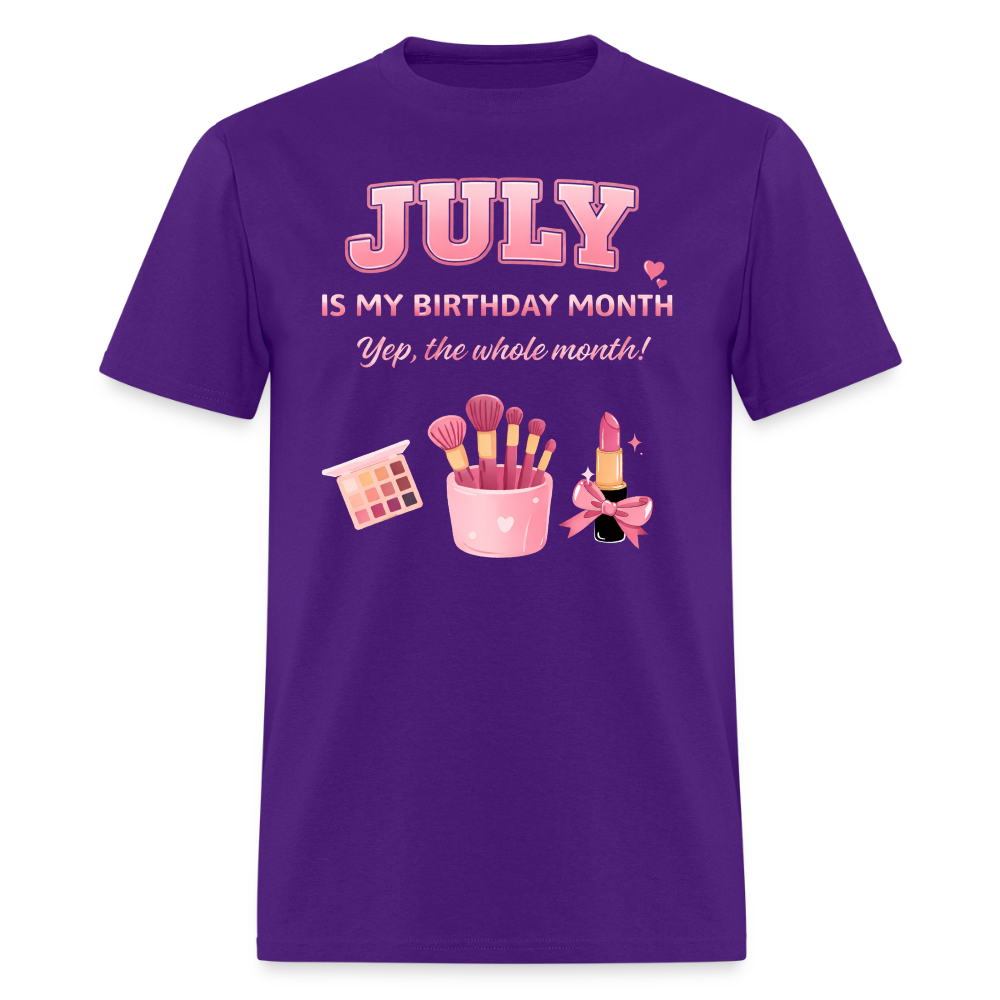 JULY MY BIRTHDAY MONTH - purple