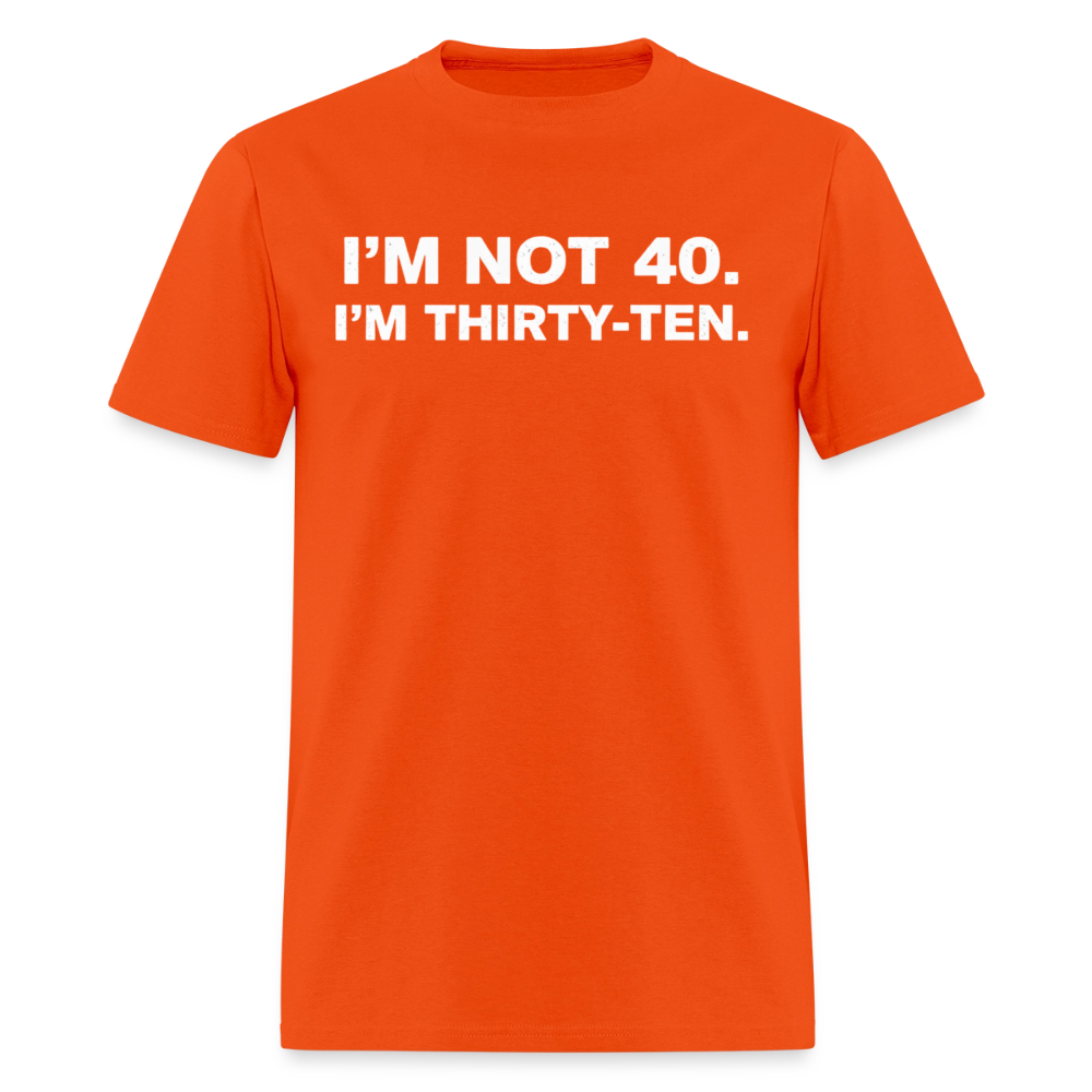 THIRTY-TEN - orange