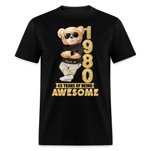 45-1980 YEARS OF BEING AWESOME - black
