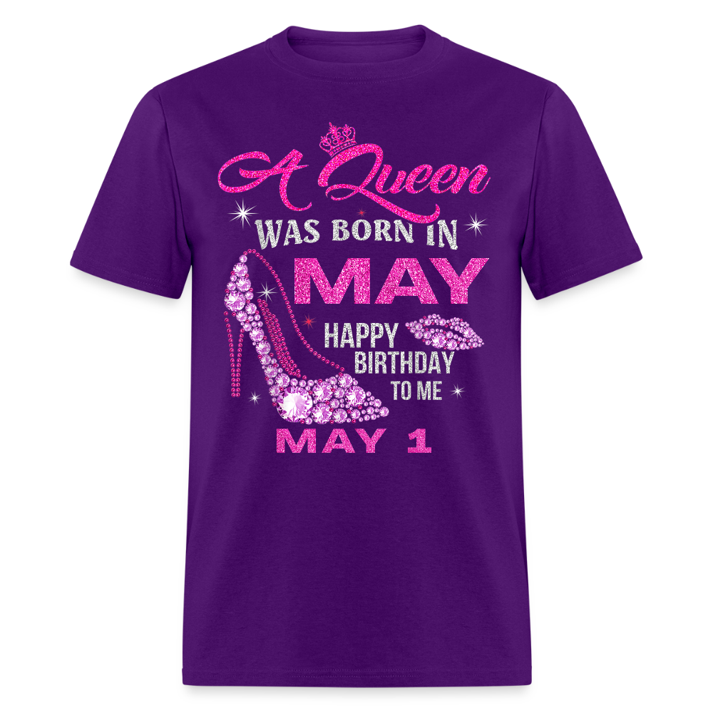 1ST MAY QUEEN - purple