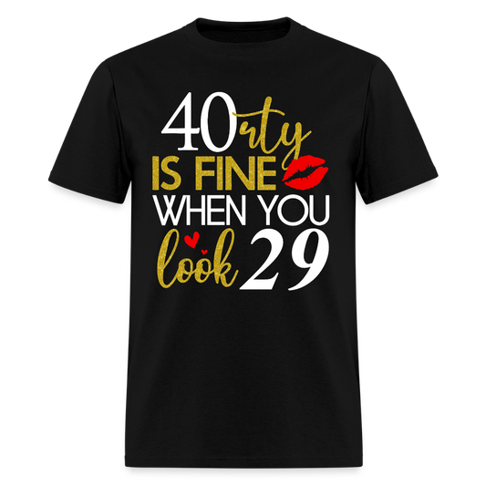40 IS FINE 29 - black
