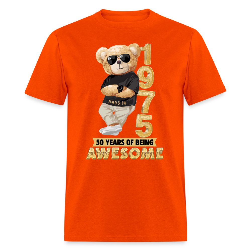50-1975 YEARS OF BEING AWESOME - orange