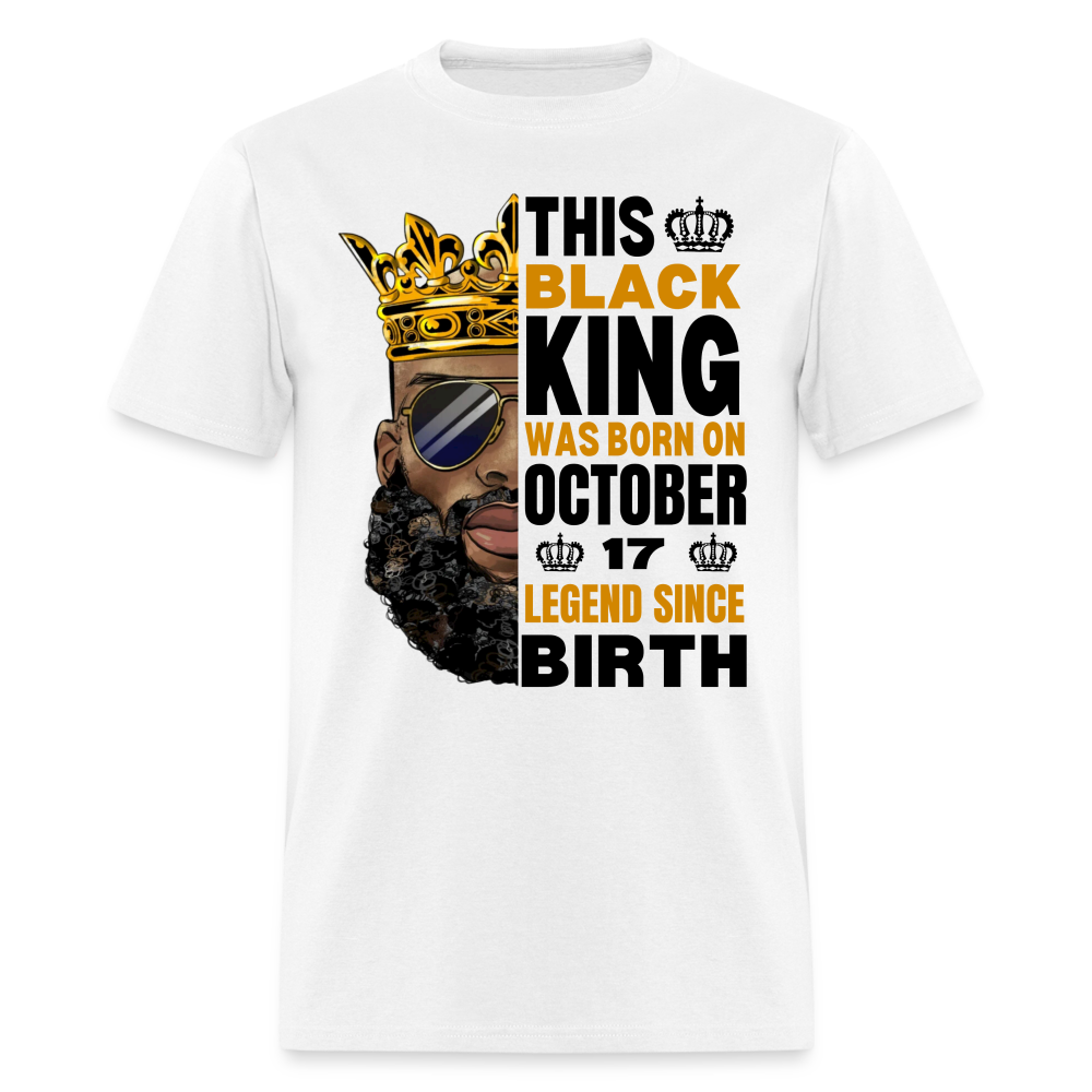 17TH OCTOBER KING LEGEND - white