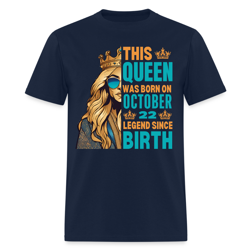 QUEEN 22ND OCTOBER LEGEND - navy