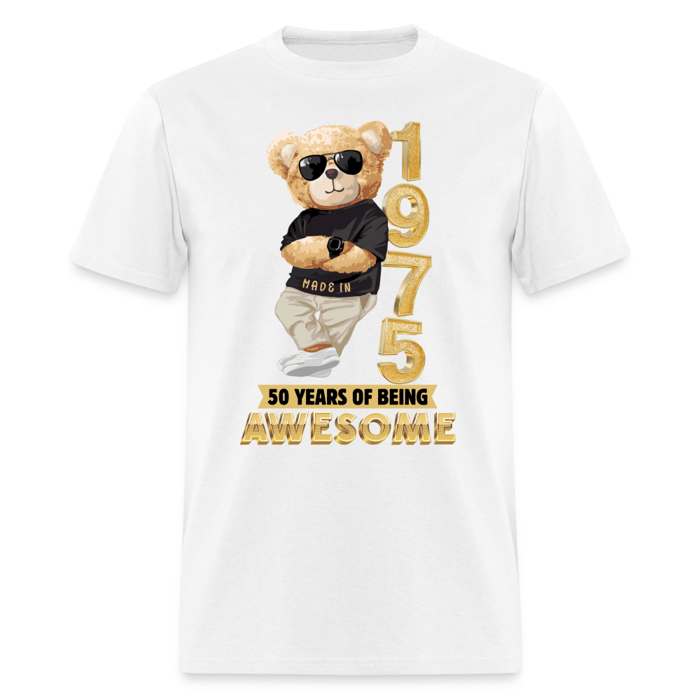 50-1975 YEARS OF BEING AWESOME - white