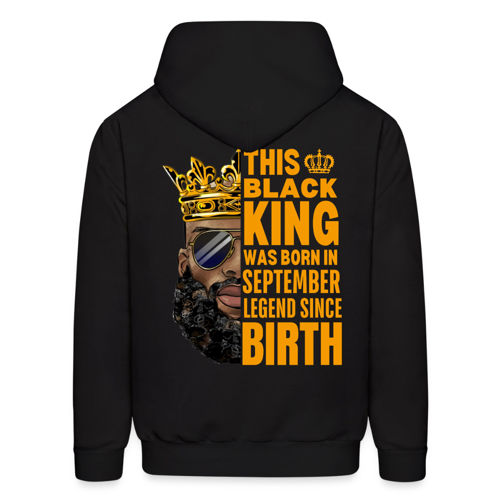 SEPTEMBER KING LEGEND HOODIE - black