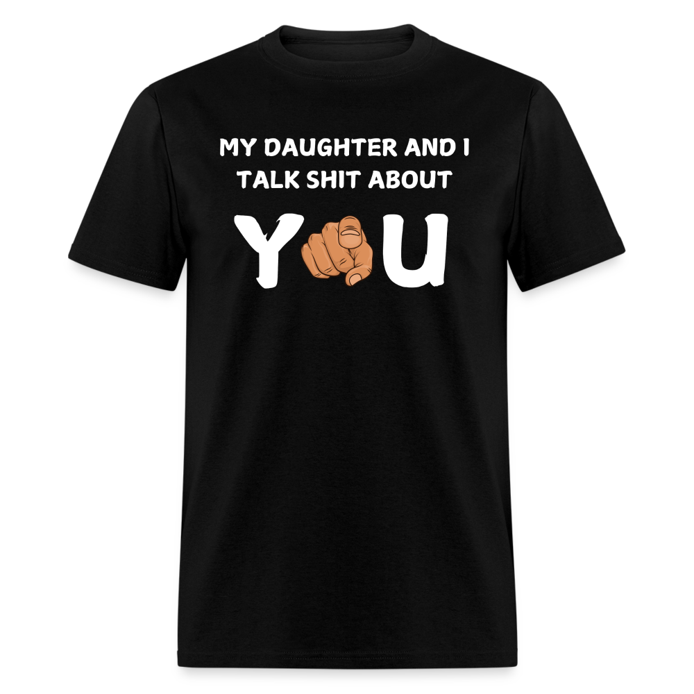 MY DAUGHTER AND I TALK - black