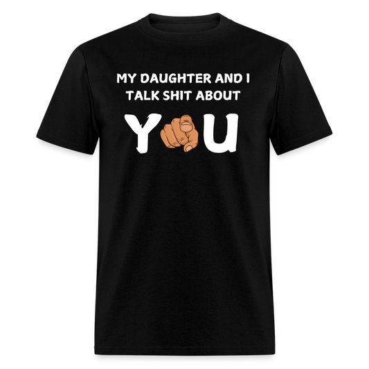 MY DAUGHTER AND I TALK - black