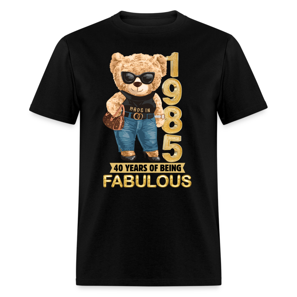 40-1985 YEARS OF BEING FABULOUS - black