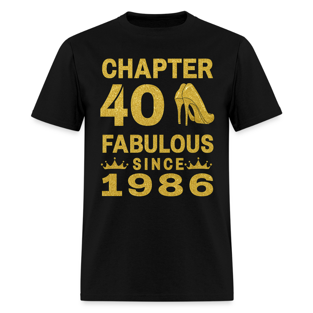 CHAPTER 40 FAB SINCE 1986 QI - black