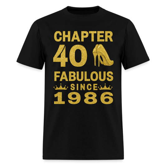 CHAPTER 40 FAB SINCE 1986 QI - black